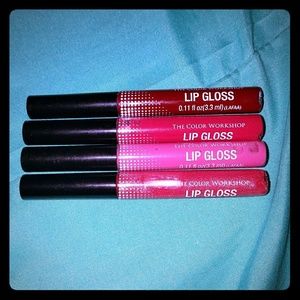 The color shop mini lip glosses